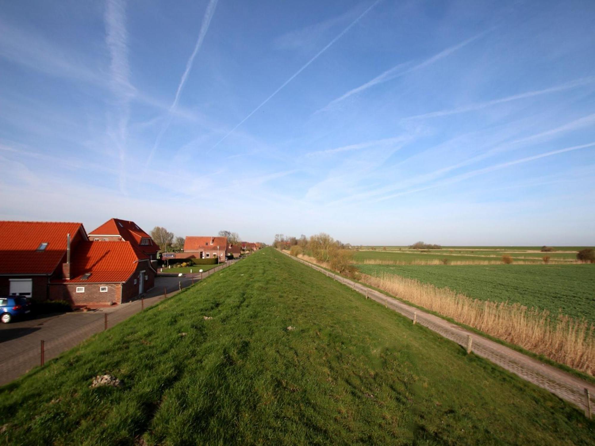 Spacious Apartments With Private Terrace Near The North Sea Dike Nessmersiel Exterior photo